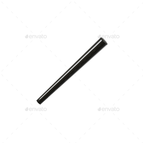 black stick isolated on white background Stock Photo by ozaiachin PhotoDune